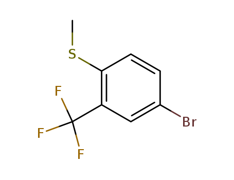 4-Bromo-1-(methylthio)-2-(trifluoromethyl)-benzene