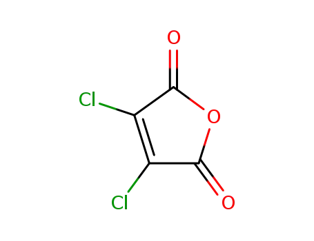 Molecular Structure of 1122-17-4 (Dichloromaleic anhydride)