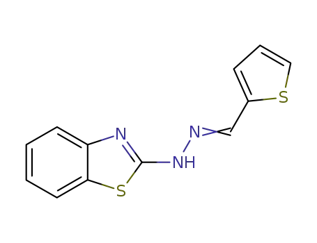 thiophene-2-carbaldehyde benzothiazol-2-yl-hydrazone