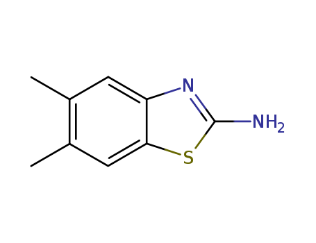 2-Benzothiazolamine,5,6-dimethyl-