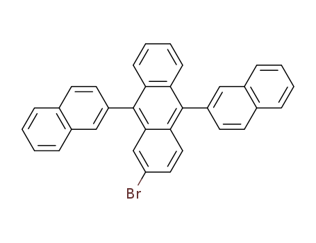 474688-76-1,2-Bromo-9,10-bis(2-naphthalenyl)anthracene,2-Bromo-9,10-bis(2-naphthalenyl)anthracene;