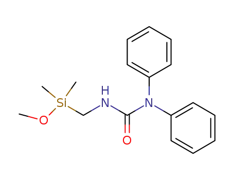 N-{[dimethyl(methoxy)silyl]methyl}-N',N'-diphenyl-urea