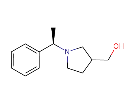 l-((R)-α-methyl benzyl)-3-pyrrolidin methanol