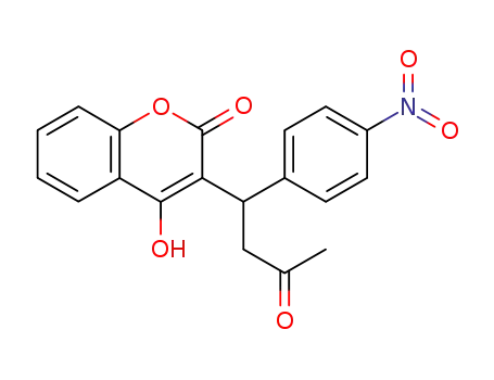 Molecular Structure of 152-72-7 (ACENOCOUMAROL)