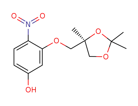4-nitro-3-(2,2,4-trimethyl-[1,3]dioxolan-4-ylmethoxy)-phenol