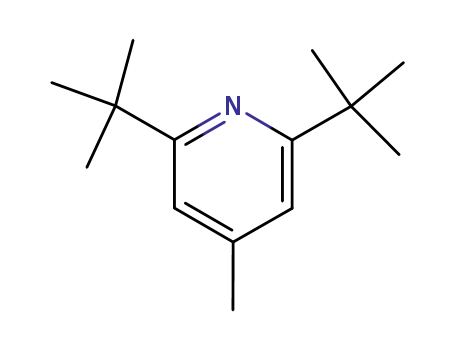 Molecular Structure of 38222-83-2 (2,6-Di-tert-butyl-4-methylpyridine)