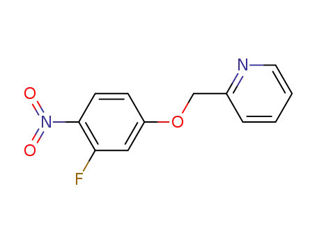 3-fluoro-4-nitrophenyl pyridin-2-ylmethyl ether