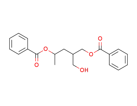 2-(2-benzoyloxypropan-1-yl)-3-hydroxypropyl benzoate