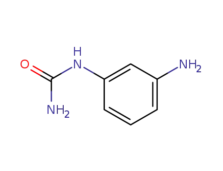 Molecular Structure of 25711-72-2 (3-Aminophenylurea)