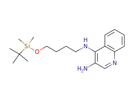 N4-(4-((tert-butyldimethylsilyl)oxy)butyl)quinoline-3,4-diamine