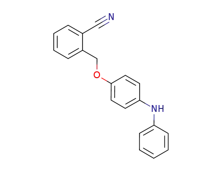2-(4-phenylaminophenoxymethyl)benzonitrile