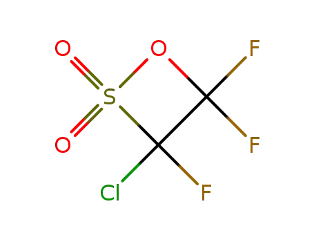 3-chlorotrifluoro-1,2-oxathietane 2,2-dioxide