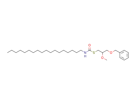 3-benzyloxy-2-methoxy-1-octadecylcarbamoylthiopropane