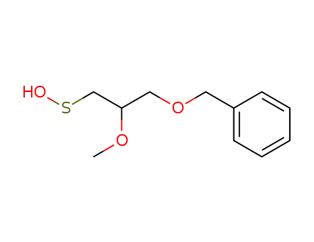 3-benzyloxy-2-methoxypropylthioalcohol