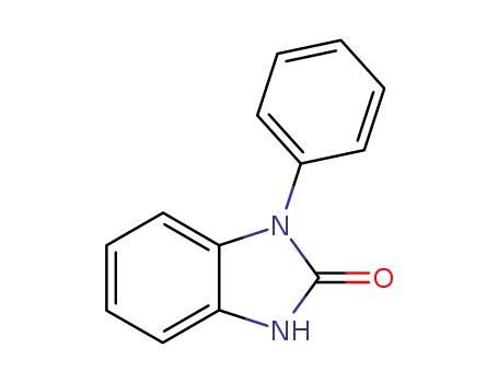 Molecular Structure of 14813-85-5 (1-Phenyl-2,3-dihydro-1H-benzimidazole-2-one)