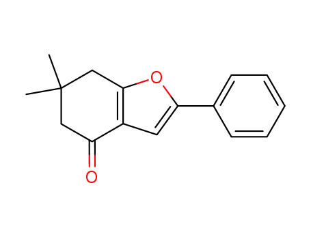 Molecular Structure of 18150-87-3 (4(5H)-Benzofuranone, 6,7-dihydro-6,6-dimethyl-2-phenyl-)
