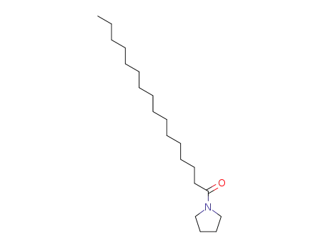 Molecular Structure of 70974-48-0 (1-(pyrrolidin-1-yl)hexadecan-1-one)