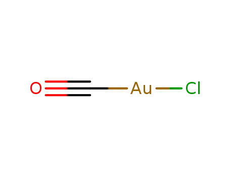 Molecular Structure of 50960-82-2 (Chlorocarbonyl gold (I))