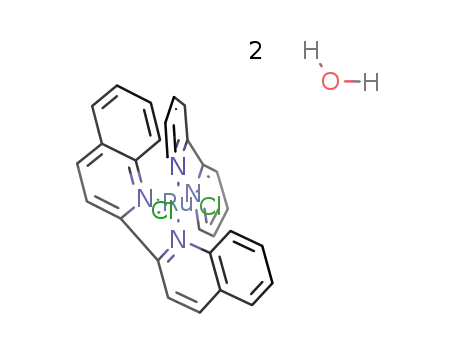 (2,2'-bipyridine)(2,2'-biquinoline)dichlororuthenium(II) dihydrate