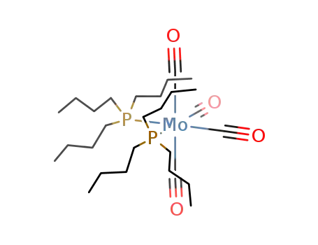 cis-{molybdenum(0)(carbonyl)4(P(n-butyl)3)2}