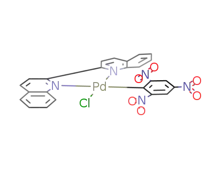 2,4,6-trinitrophenyl(chloro)(2,2'-biquinolyl)palladium(II)
