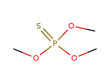 Molecular Structure of 152-18-1 (TRIMETHYL THIOPHOSPHATE)