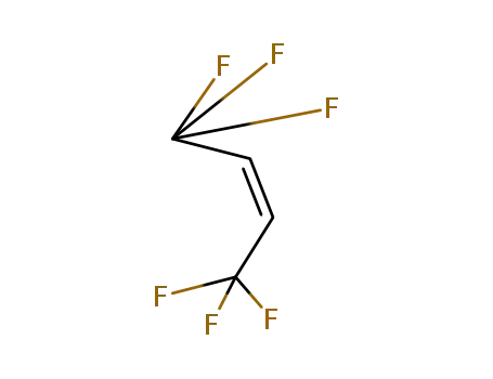Molecular Structure of 692-49-9 ((Z)-1,1,1,4,4,4-HEXAFLUORO-2-BUTENE)