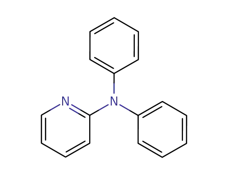 Molecular Structure of 50910-08-2 (2-Pyridinamine, N,N-diphenyl-)