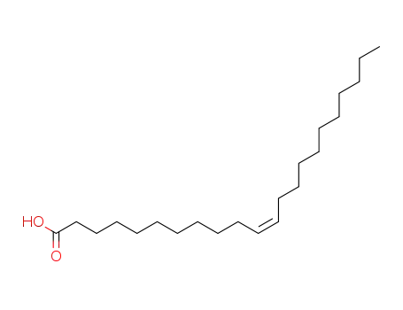 Molecular Structure of 1002-96-6 ((E)-docos-11-enoic acid)