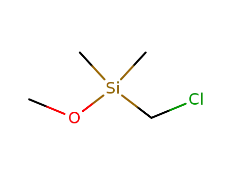 Molecular Structure of 18143-33-4 (CHLOROMETHYL(DIMETHYL)METHOXYSILANE)