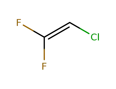 Molecular Structure of 359-10-4 (2-CHLORO-1,1-DIFLUOROETHYLENE)