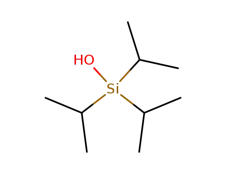 Molecular Structure of 17877-23-5 (TRIISOPROPYLSILANOL  98)