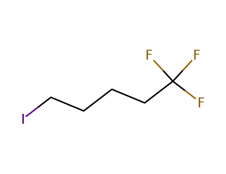 Molecular Structure of 352-60-3 (5-IODO-1,1,1-TRIFLUOROPENTANE)