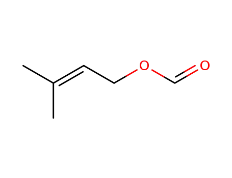 Molecular Structure of 68480-28-4 (3-METHYLBUT-2-ENYL FORMATE)