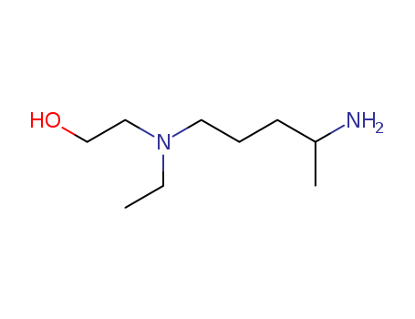 69559-11-1,2-(4-Aminopentyl(ethyl)amino)ethanol,N-Ethyl-N-(2-hydroxyethyl)-4-aminopentylamine;