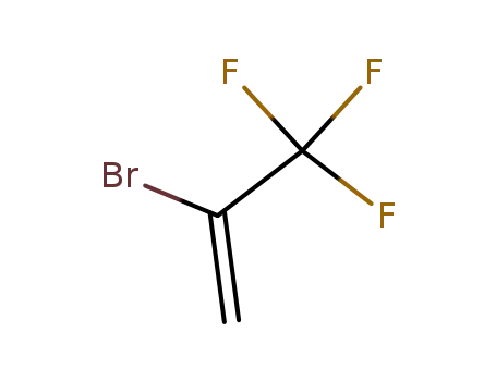 Molecular Structure of 1514-82-5 (2-BROMO-3,3,3-TRIFLUOROPROPENE)