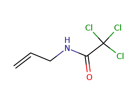 Molecular Structure of 39089-56-0 (Acetamide, 2,2,2-trichloro-N-2-propenyl-)