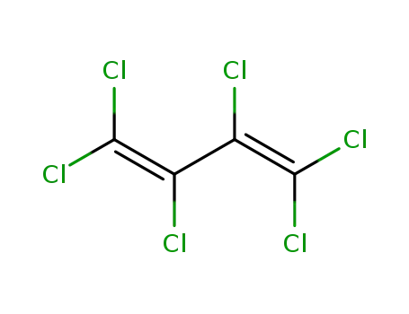 Molecular Structure of 87-68-3 (Perchlorobutadiene)