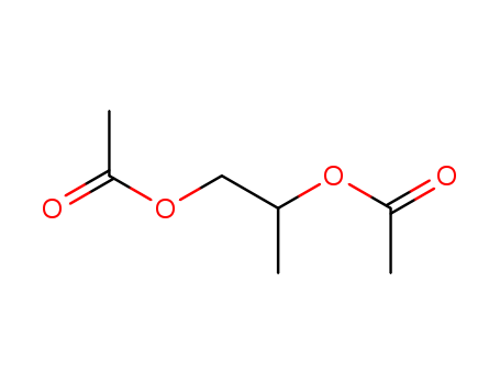 623-84-7,1,2-Propyleneglycol diacetate,1,2-Propanediol,diacetate (6CI,7CI,8CI,9CI);1,2-Diacetoxypropane;1,2-Propylene diacetate;1,2-Propylene glycol diacetate;Dowanol PGDA;Methylethylene acetate;Methylethylene diacetate;NSC 75843;Propylene acetate;Propylene diacetate;Propylene glycol diacetate;a-Propylene glycol diacetate;
