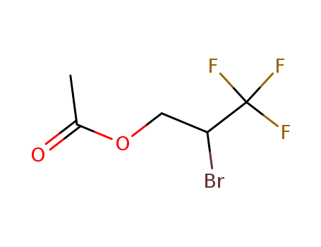 1-Propanol,2-bromo-3,3,3-trifluoro-, 1-acetate