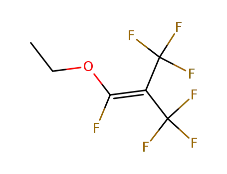 1-ethoxy-1,3,3,3-tetrafluoro-2-trifluoromethyl-propene
