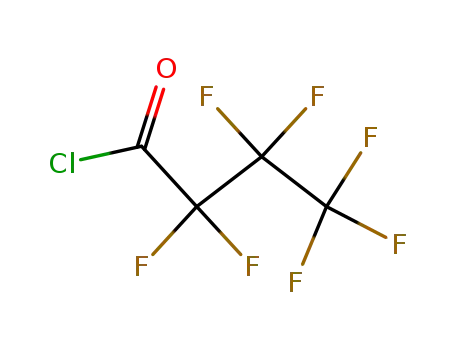 Molecular Structure of 375-16-6 (Heptafluorobutyryl chloride)
