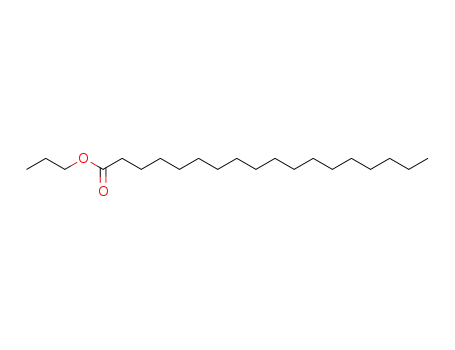 Molecular Structure of 3634-92-2 (Propyl stearate)