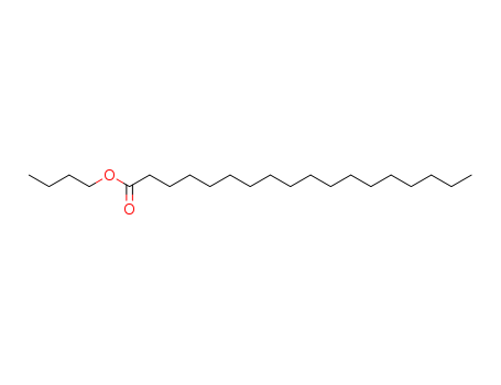 123-95-5,n-Butyl stearate,Stearicacid, butyl ester (6CI,8CI);Apex 4;Butyl octadecanoate;Crodamol BS;Emerest 2325;Emerest 2326;Exceparl BS;Groco 5810;Kemester5510;Kessco BS-COS;Kessco BSC;Kesscoflex BS;NJLUB BS;NSC4820;Nikkol BS;Polycizer 332;Starfol BS 100;Tegester Butyl Stearate;Uniflex BYS-Code C;Wickenol 122;Witcizer 200;Witcizer 201;n-Butyl octadecanoate;n-Butyl stearate;SINOCHEM BST;Butyl Stearate;