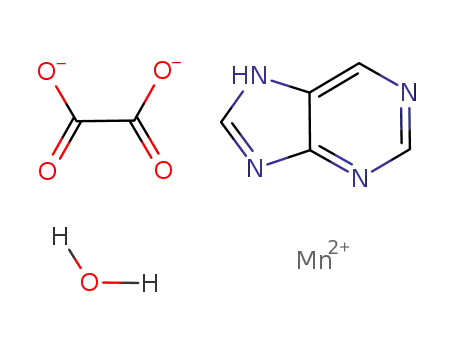 [Mn(μ-oxalato)(H2O)(7H-purine-κN(9))](n)