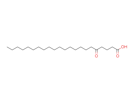 Molecular Structure of 115097-02-4 (Docosanoic acid, 5-oxo-)