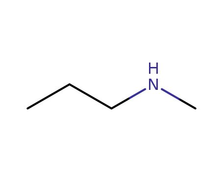 Molecular Structure of 627-35-0 (N-Methylpropylamine)
