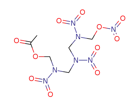 1-acetoxy-2,4,6-trinitro-7-nitryloxy-2,4,6-triaza-heptane