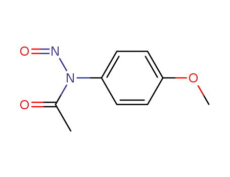 Molecular Structure of 14839-81-7 (N-(4-methoxyphenyl)-N-nitrosoacetamide)