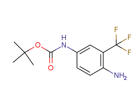 N4-(tert-butoxycarbonyl)-2-trifluoromethyl-1,4-phenylenediamine
